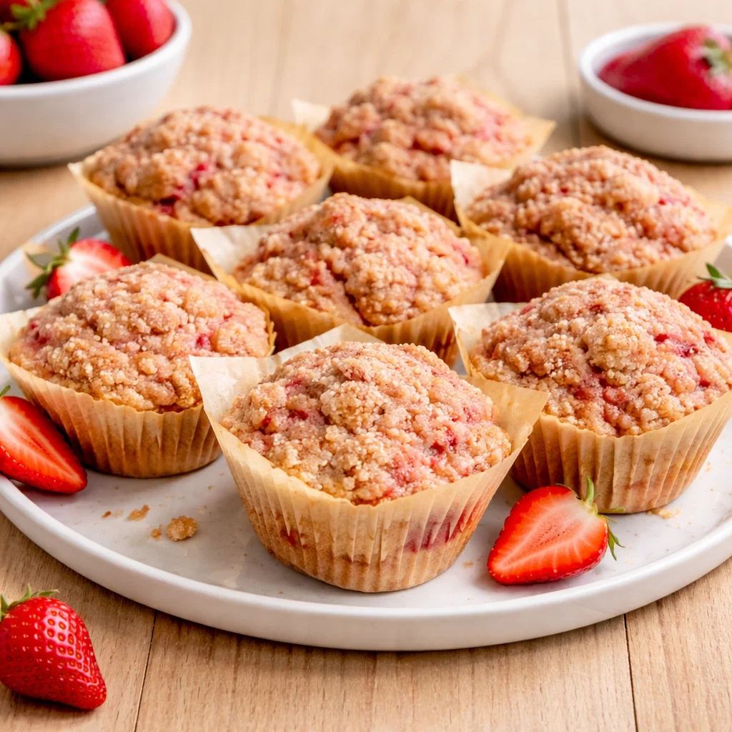 Strawberry Shortcake Muffins: A Sweet Taste of Summer Sunshine