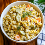 Dill Pickle Pasta Salad Recipe