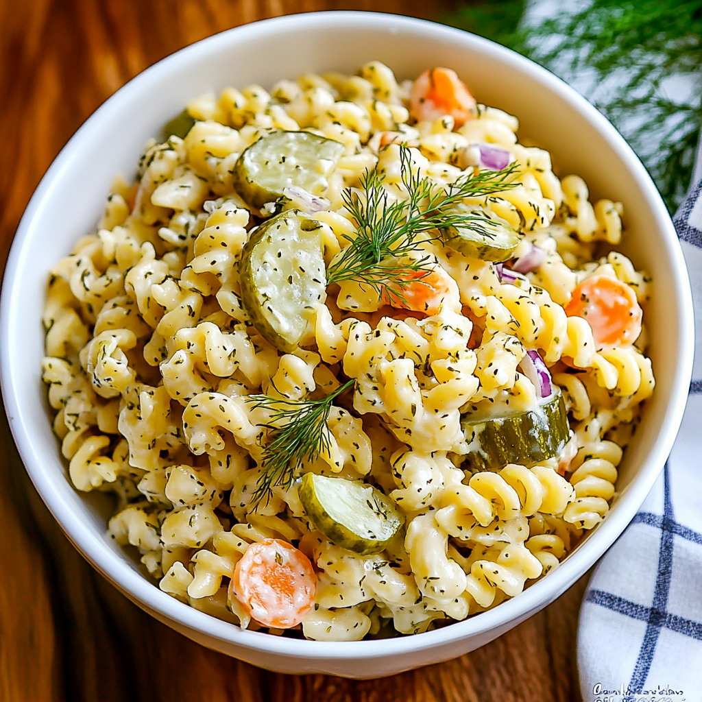 Dill Pickle Pasta Salad Recipe: The Ultimate Crowd-Pleaser
