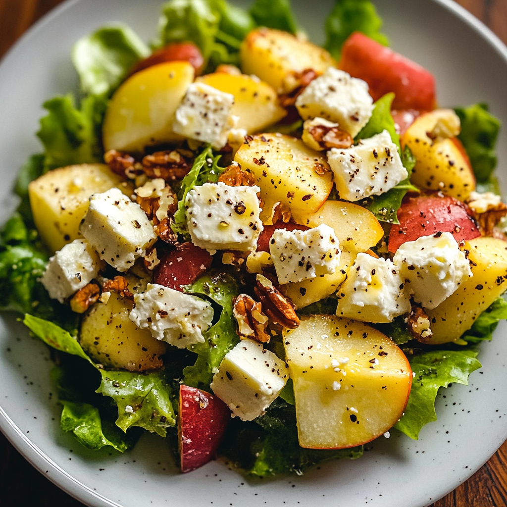 Honeycrisp Apple Feta Salad