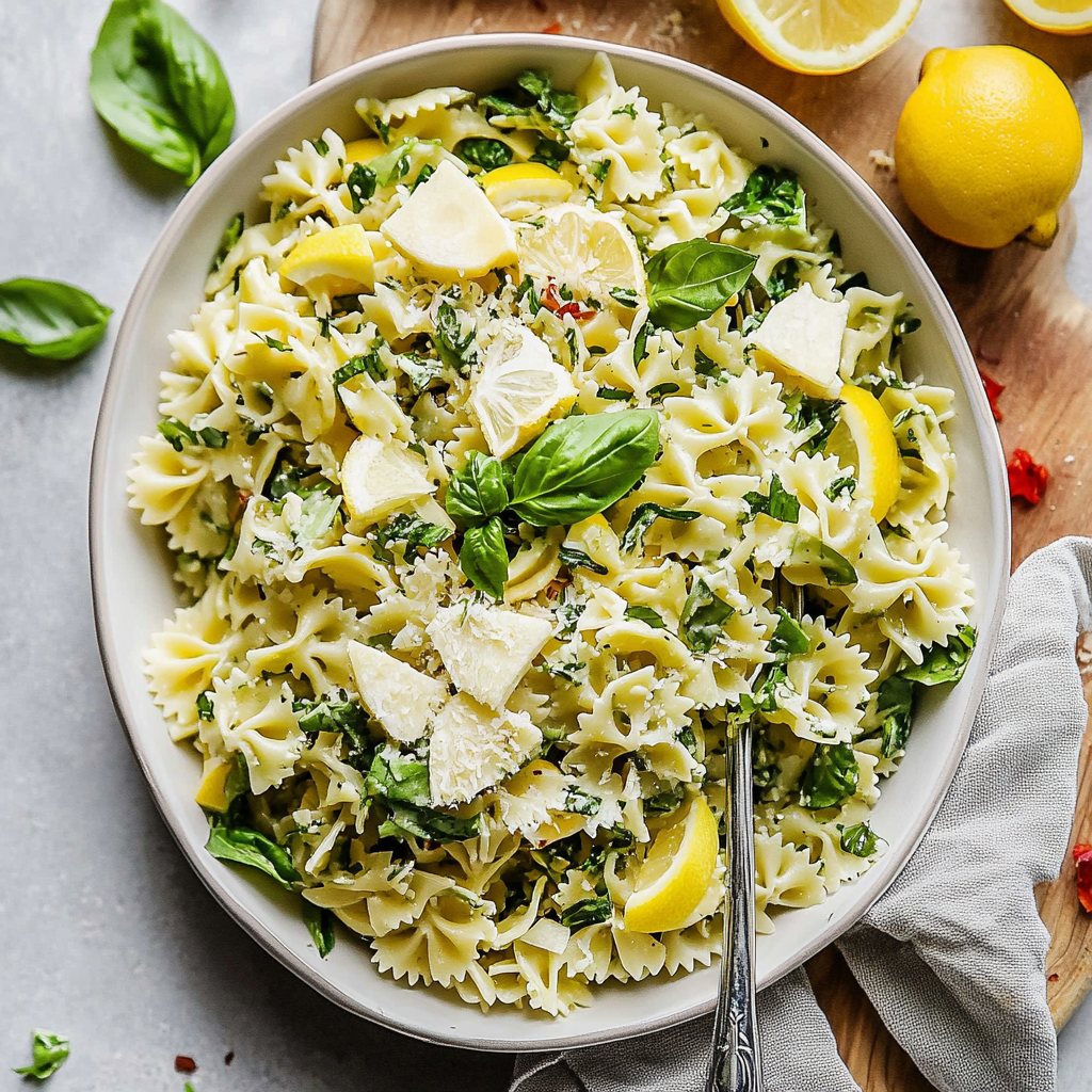 Lemon Basil Pasta Salad: Your New Summer Go-To