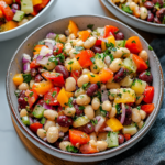 Mediterranean Dense Bean Salad