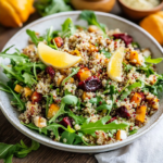 Harvest Salad with Quinoa and Arugula
