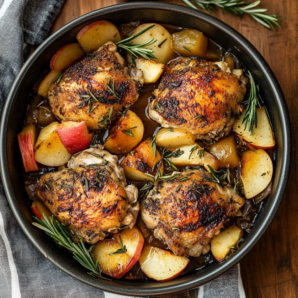 Rosemary Apple Cider Chicken: The Ultimate Cozy Skillet Dinner