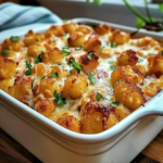Irresistible Chicken Tater Tot Casserole