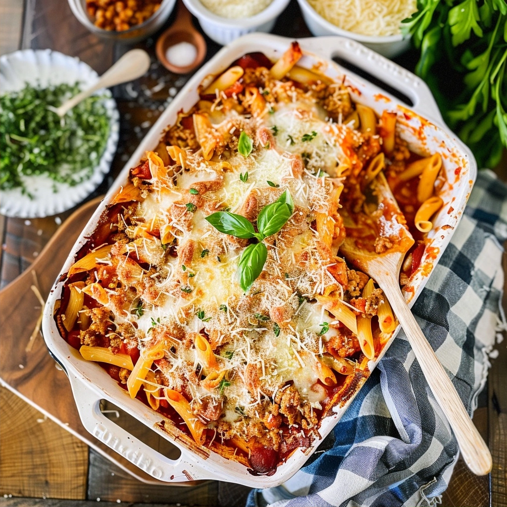 Italian Casserole with Ground Beef